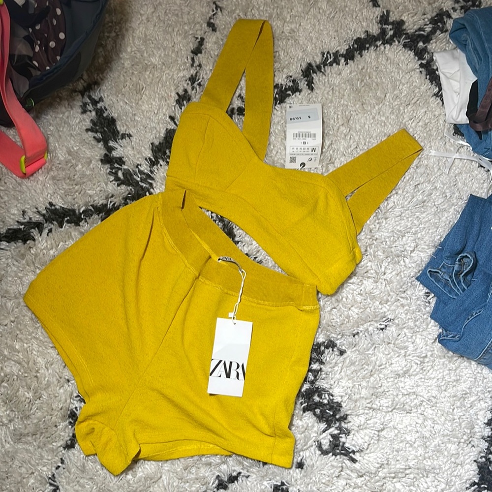 NEW never worn Zara two piece set